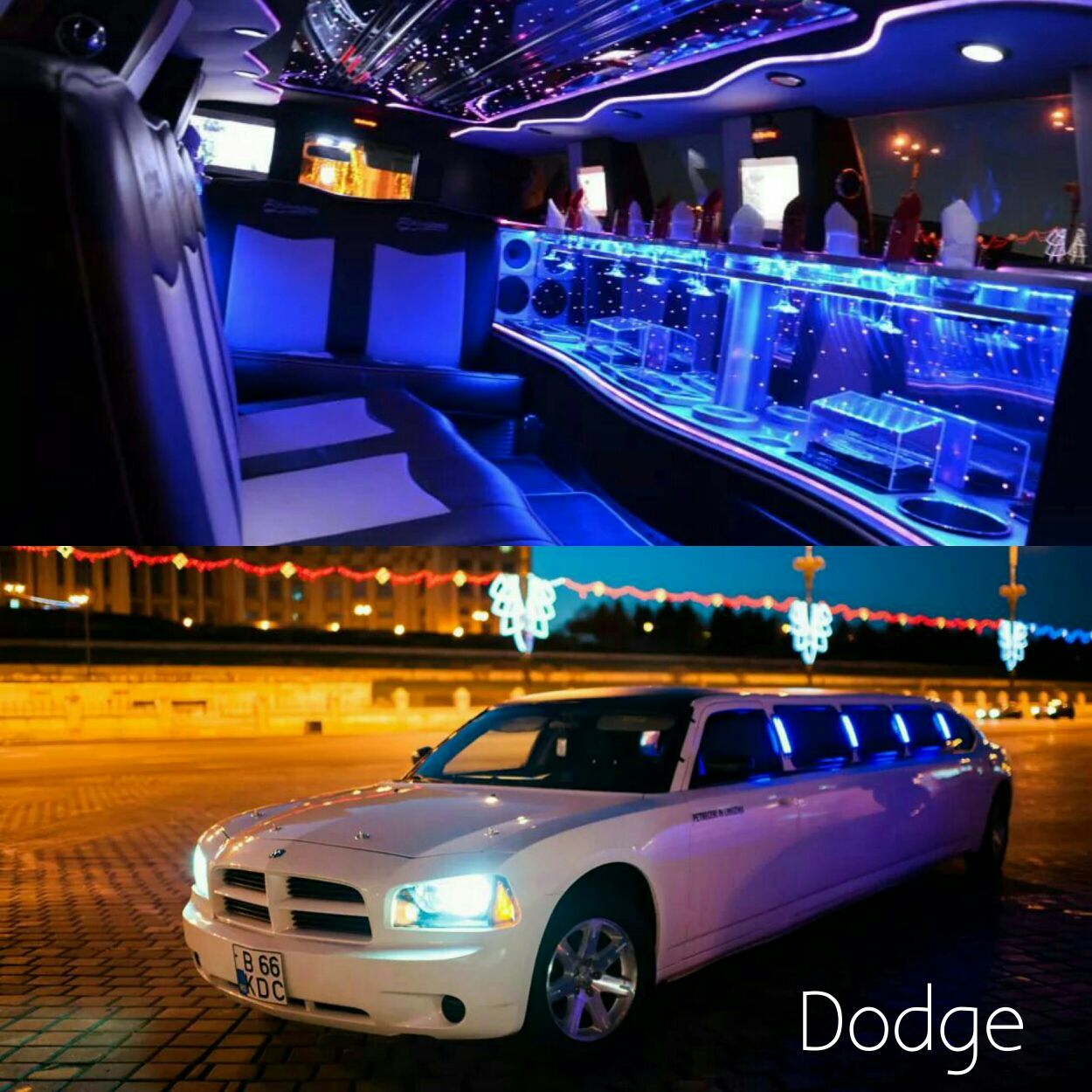 Limousine dodge in romania